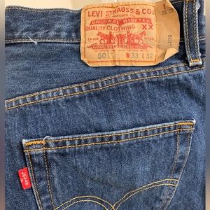 Jeans Levis 501 blue 33x32